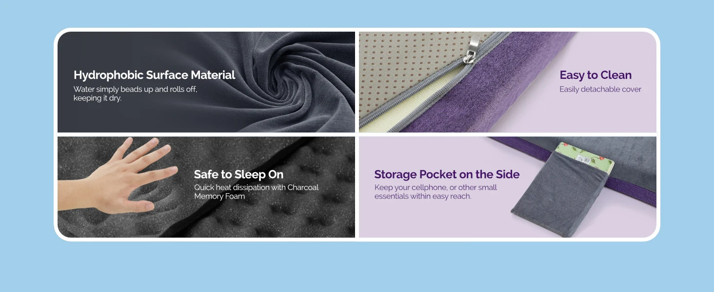 camping mattress memory foam