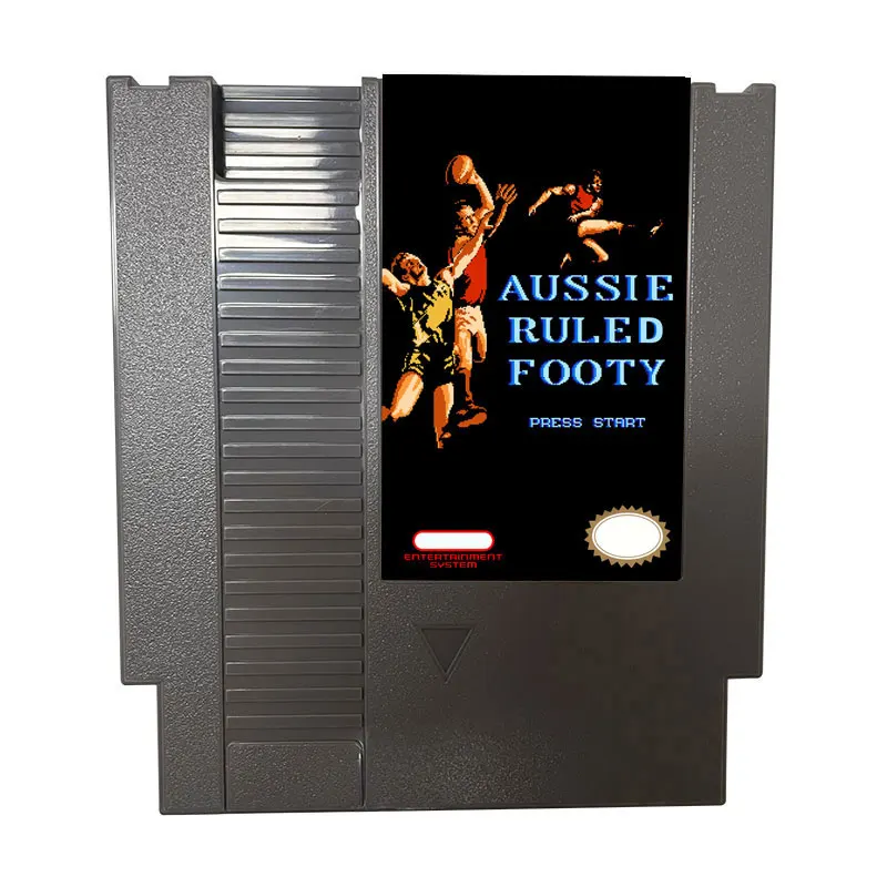 

Игровой картридж Aussie в линейку footy для консоли NES, 72 контакта, 8 бит, одна карта