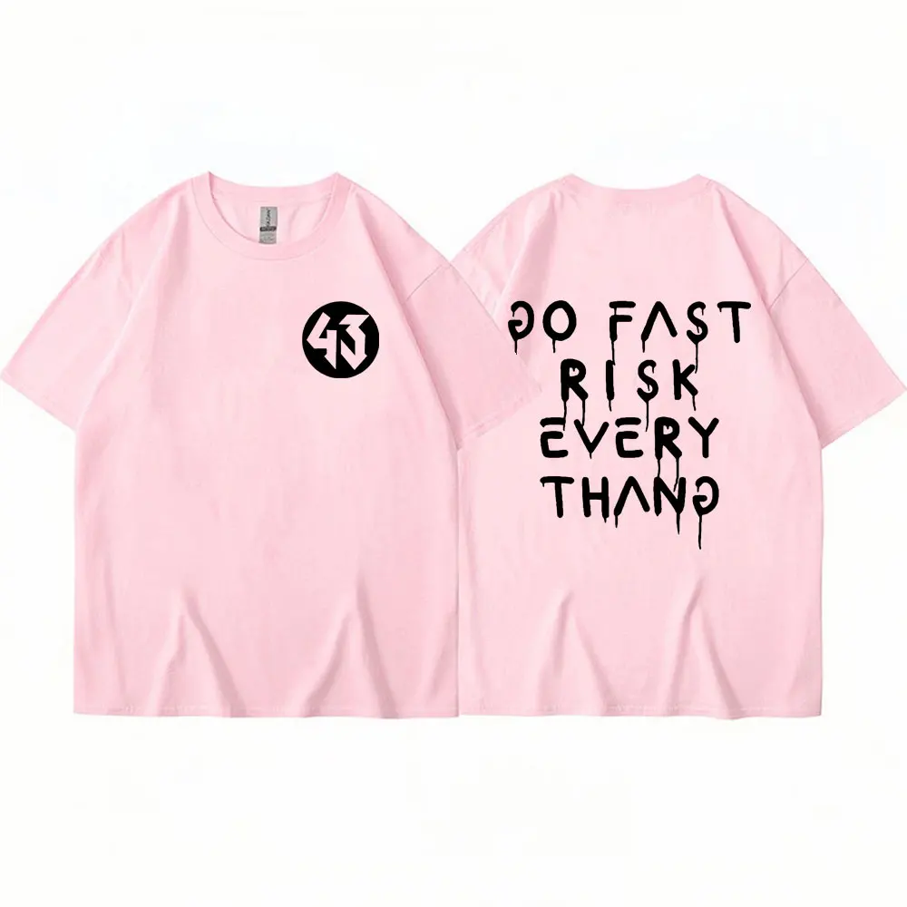 Ken Block Letter Print Male T Shirt Summer Fashion Ken Block