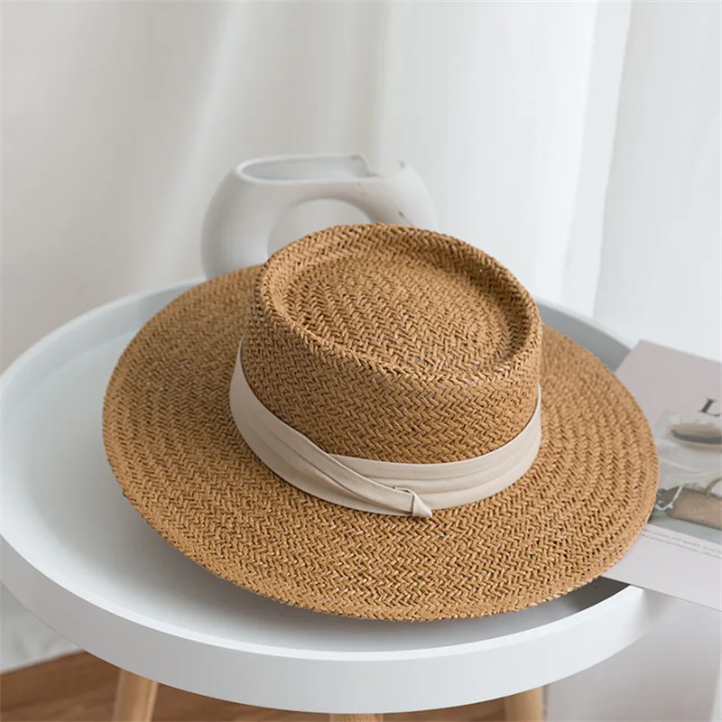 【BBYB】24SS★ Raffia Panama Hat Manebí | Raffia Panama Hat-Chocolate
