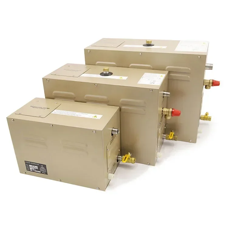 6KW Sauna Steam Machine Household Steam Generator Automatic Descaling Sauna Room Equipment