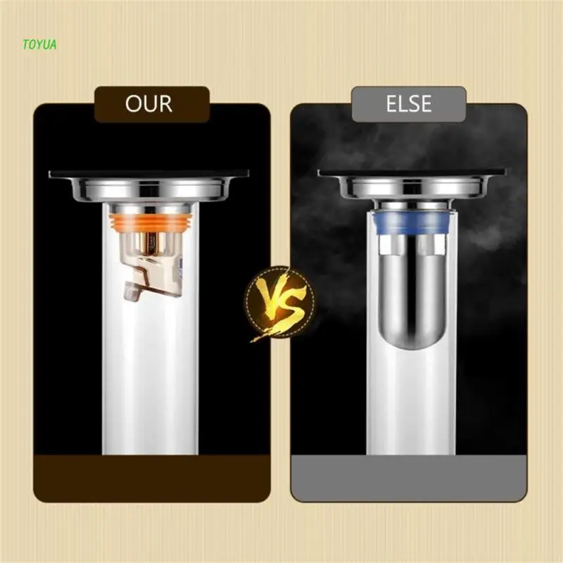 Floor Drain Core Floor Drain Filter Floor Drain Deodorant Floor Drain Shower Drain Magnetic Self-Closing Odor and Insect Proof Floor Drain Core Deodorant Anti-Odor No Smell Bathroom Toilet Sewer Shower Drain