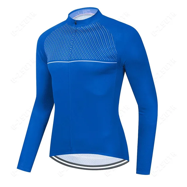 ZZOOI Mens Cycling Long Sleeve Cycling Jersey MTB Cycling Clothing  Breathable Bicycle Maillot Ropa Ciclismo Sportwear Bike Clothes 