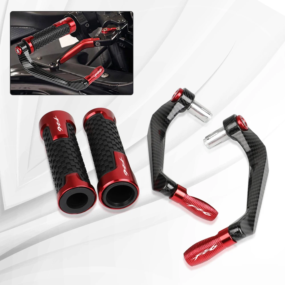 

For Yamaha FZ6 FZ6R FAZER 7/8 22MM Motorcycle Accessories Handlebar Grips Handle Bar and Brake Clutch Lever Guard Protection