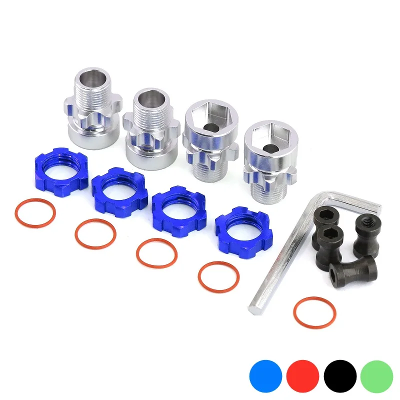 Adattatore Ruota Esagonale 12mm Per Auto RC 1/10 - Set Completo Con