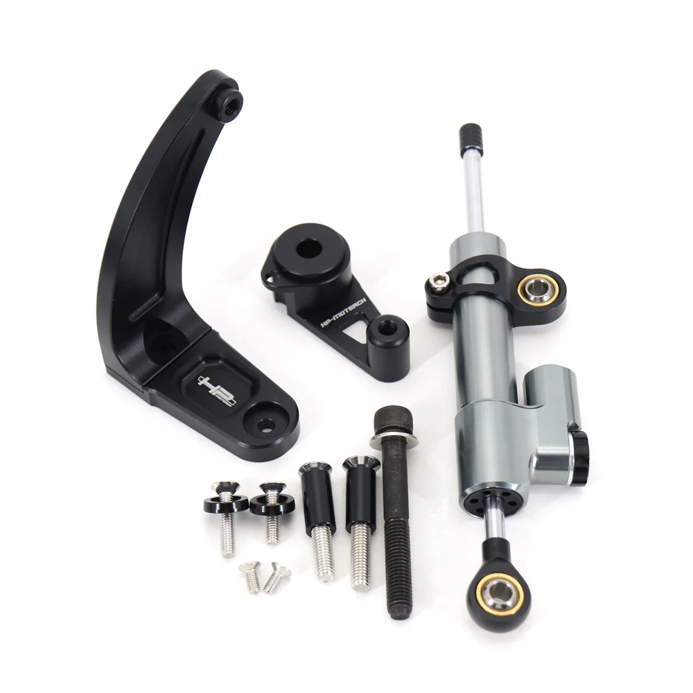 듀얼트론 울트라 2 및 리미티드용 전동 스쿠터 스티어링 스태빌라이저, 탄소 섬유 댐퍼 장착 브래킷 키트-Freehip.co.kr