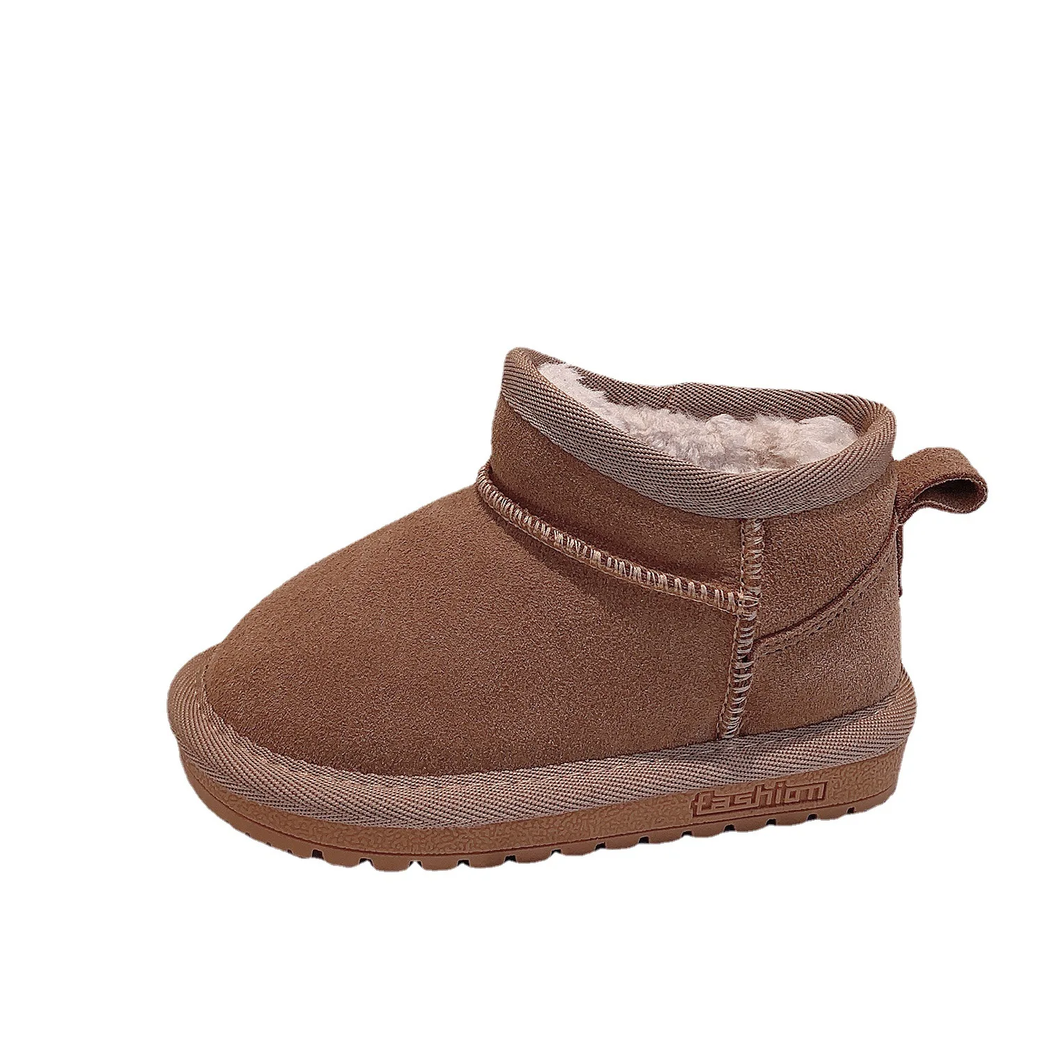 Winter Children Matt Suede Snow Boots Boys Anti-slip Winter Shoes