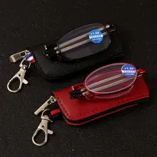 

Vintage Alloy Pocket Foldable Presbyopic Glasses Reading Glasses Frames With Boxes Women Men Hyperopia Eyewear Glasses