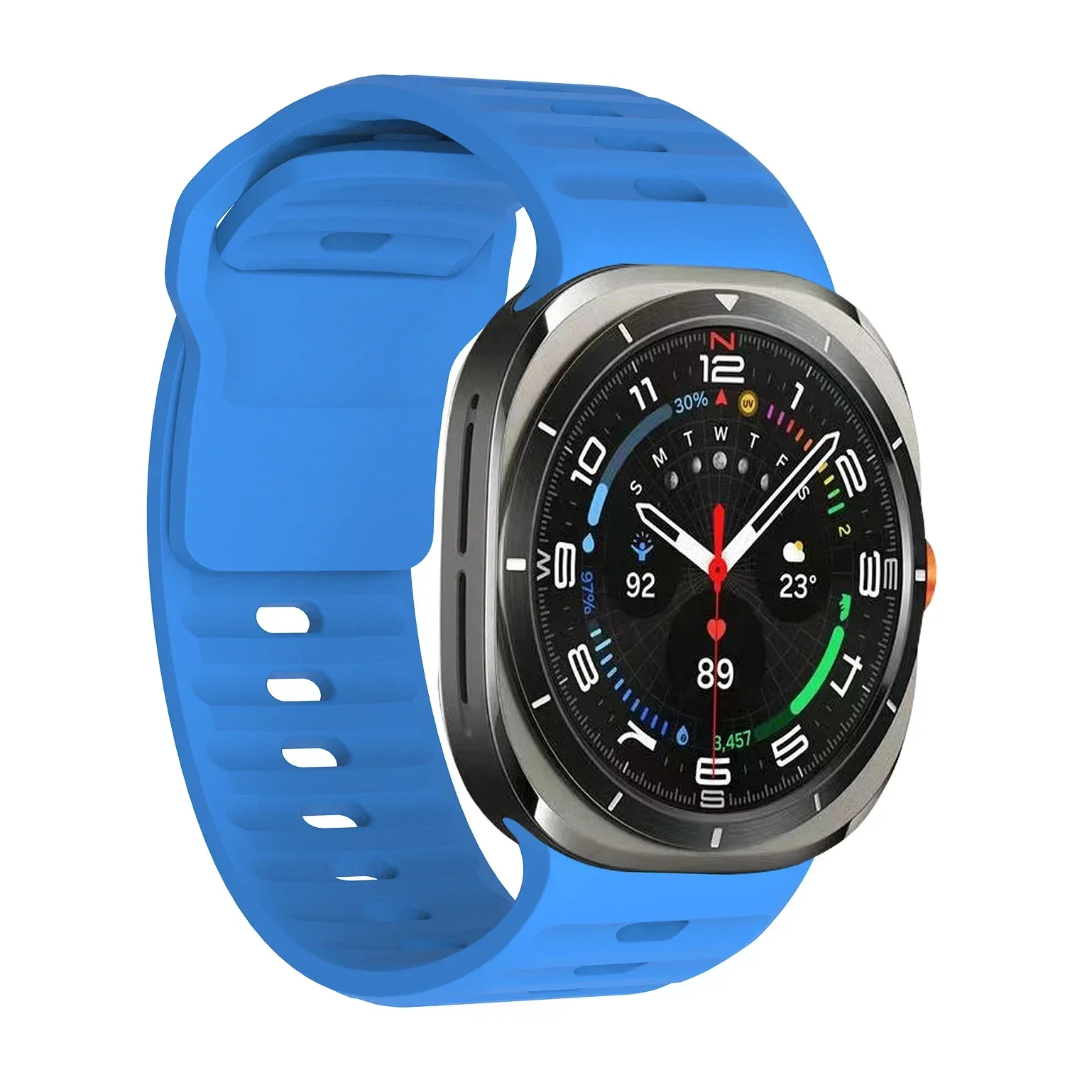 Silicone Strap for Smartwatch - Ultra Durable Band with Modern Design