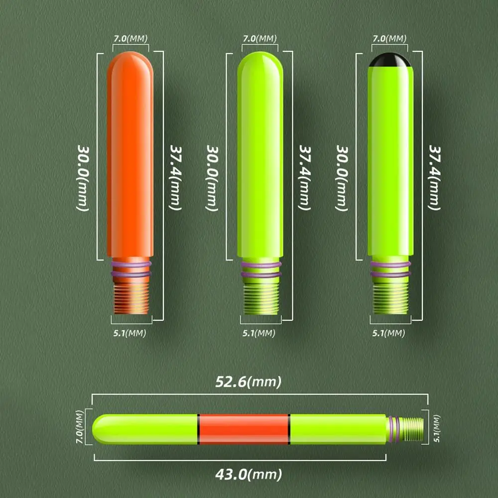 Flotteur électronique intelligent LED ultra sensible - capteur changement couleur pêche nuit brillant