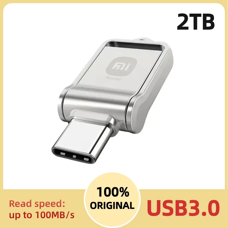Chiavetta Usb Da 2Tb Type-C Usb 3.0 Metal Pendrive 512Gb Flash Memory Stick 256Gb Usb Storage Mini U Stick Per Telefono/Tablet/Pc