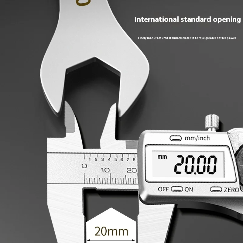 Ultra-Thin Dual-Purpose Open-End Wrench, 4-32MM - Large Plum Design