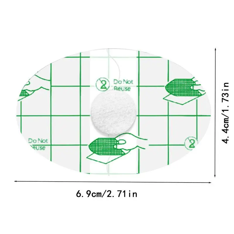 Autocollant de protection d'oreille étanche pour douche de bébé, patch de protection d'oreille de natation pour bébé, outil de bonnet de douche, 60 pièces