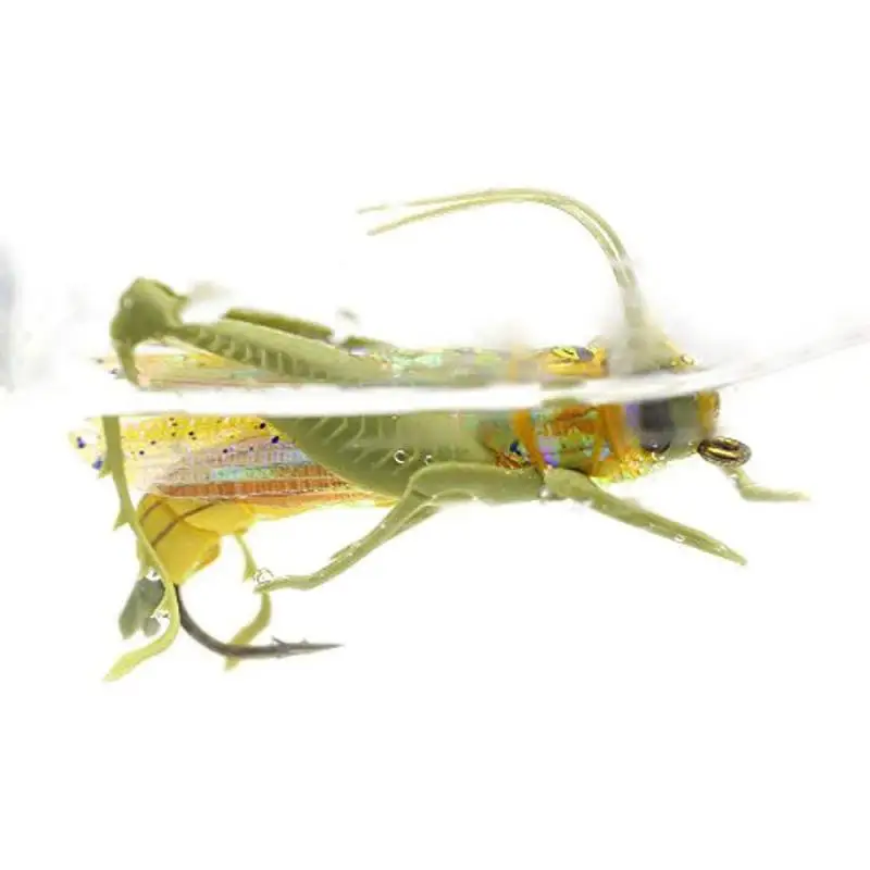 Grasshopper Flies Dry Fly Fishing Flies 4pcs Insect Baits Fishing Lure Carp  Trout Muskie Fly Tying Material Flyfishing - AliExpress