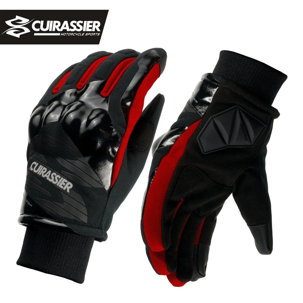 

CUIRASSIER Hot Sales Motocross Gant Skiing Winter Gloves Riding Warm Windproof Waterproof Touch Screen Outdoor Motorcycle Gloves