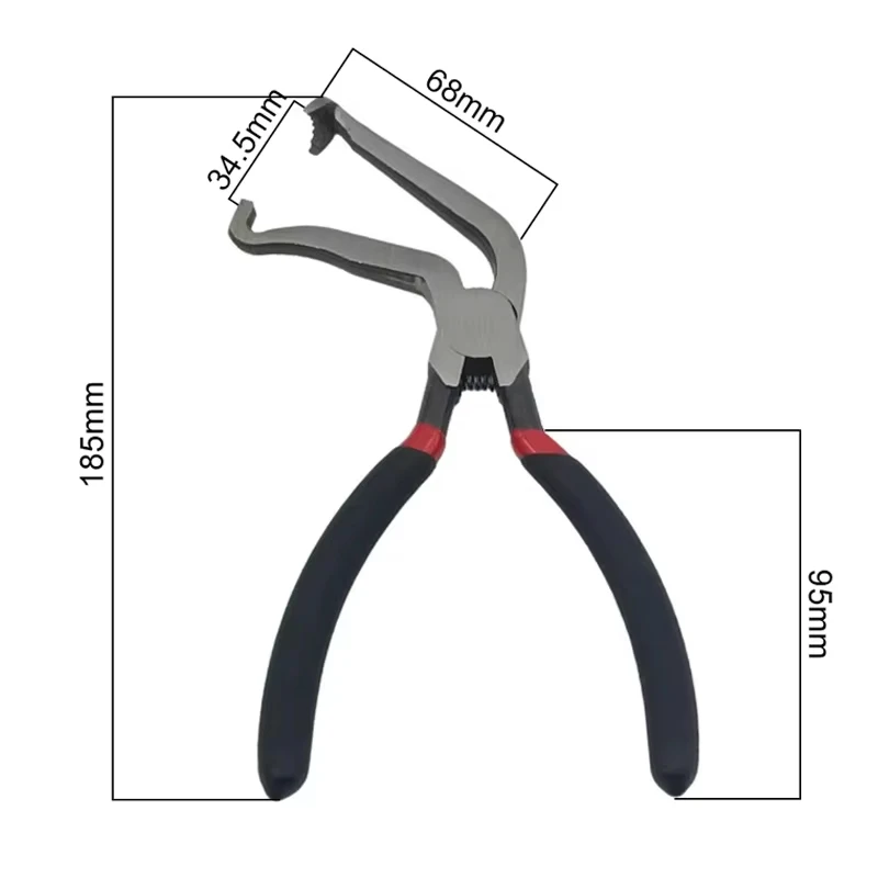 Car Removal Pliers 65 Degree Automotive Electrical Connector Disconnect Pliers Removal Fuel Filters Car Motorcycle Hand Tools