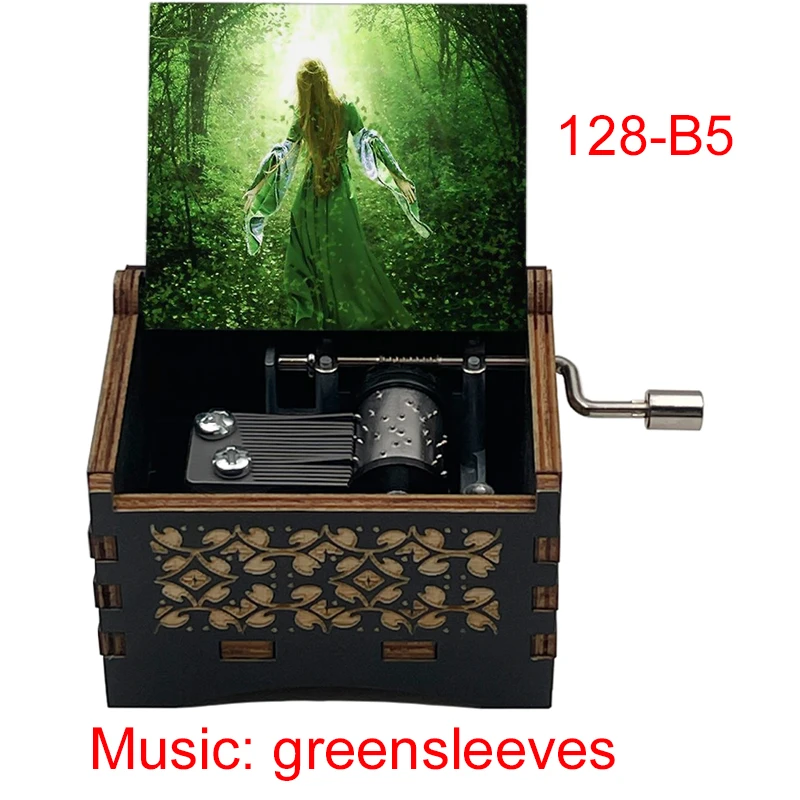 hand music box English folk song Greensleeves Music Gifts for wife girlfriend Christmas party Accessories new year propose gift