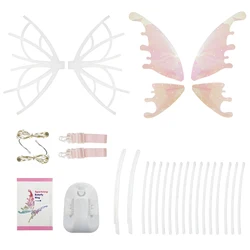 Enchanted Luminous Butterfly Fairy Wings Gift Set (Butterfly wing)