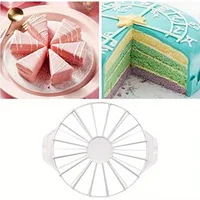 Trancheuse à gâteaux multifonctionnelle - séparateur pour cheesecakes et pâtisseries, plastique lave-vaisselle résistant aux hautes températures 6