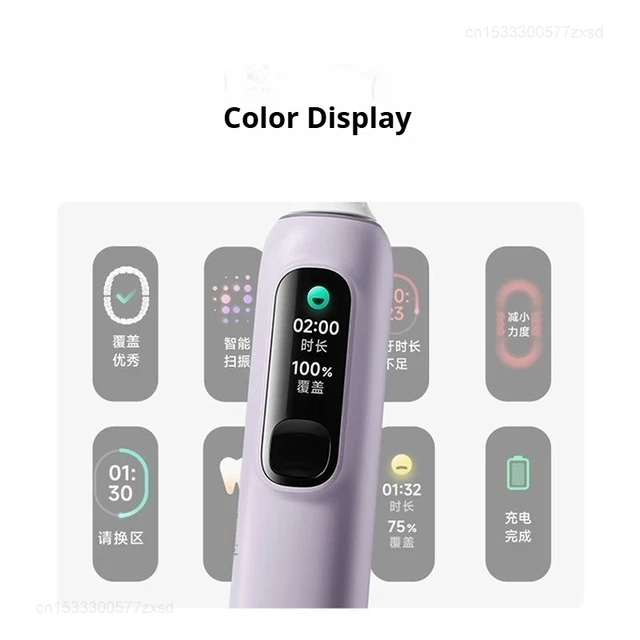 Xiaomi Mijia Sonic Sweep Vibration Electric Toothbrush Pro Intelligent Tooth Surface Recognition Digital Display Smart Reminder 5