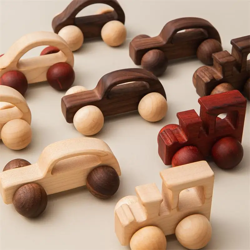 

New Children's Wooden Car Toys Parent-child Interactive Children's Early Education Educational Toys Gifts for Boys and Girls