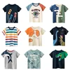 Children Short Sleeve T-shirts Korean Version Kids Clothing Boy Baby Cotton Tees 2-9 Years Summer Cartoon Tops 1
