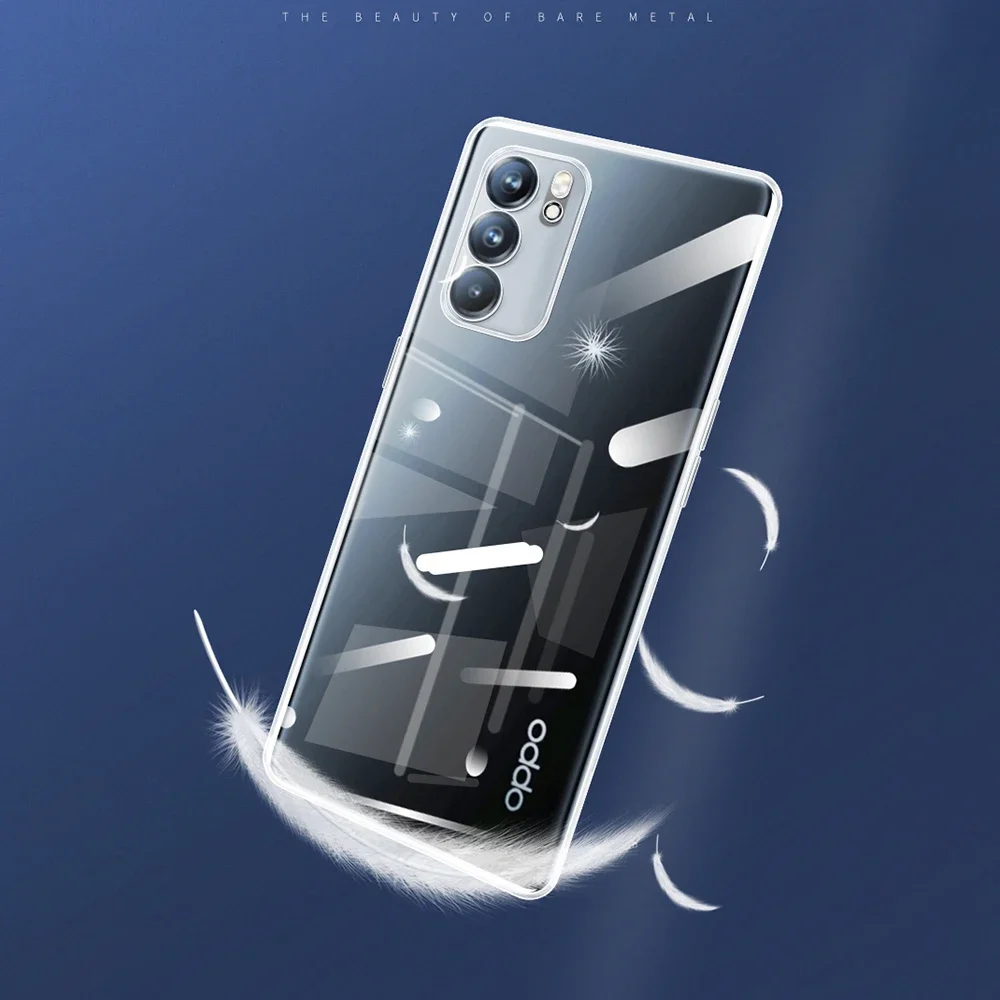 Crystal Clear Soft TPU Transparent Phone Case - Ultra-Thin Original Back Cover