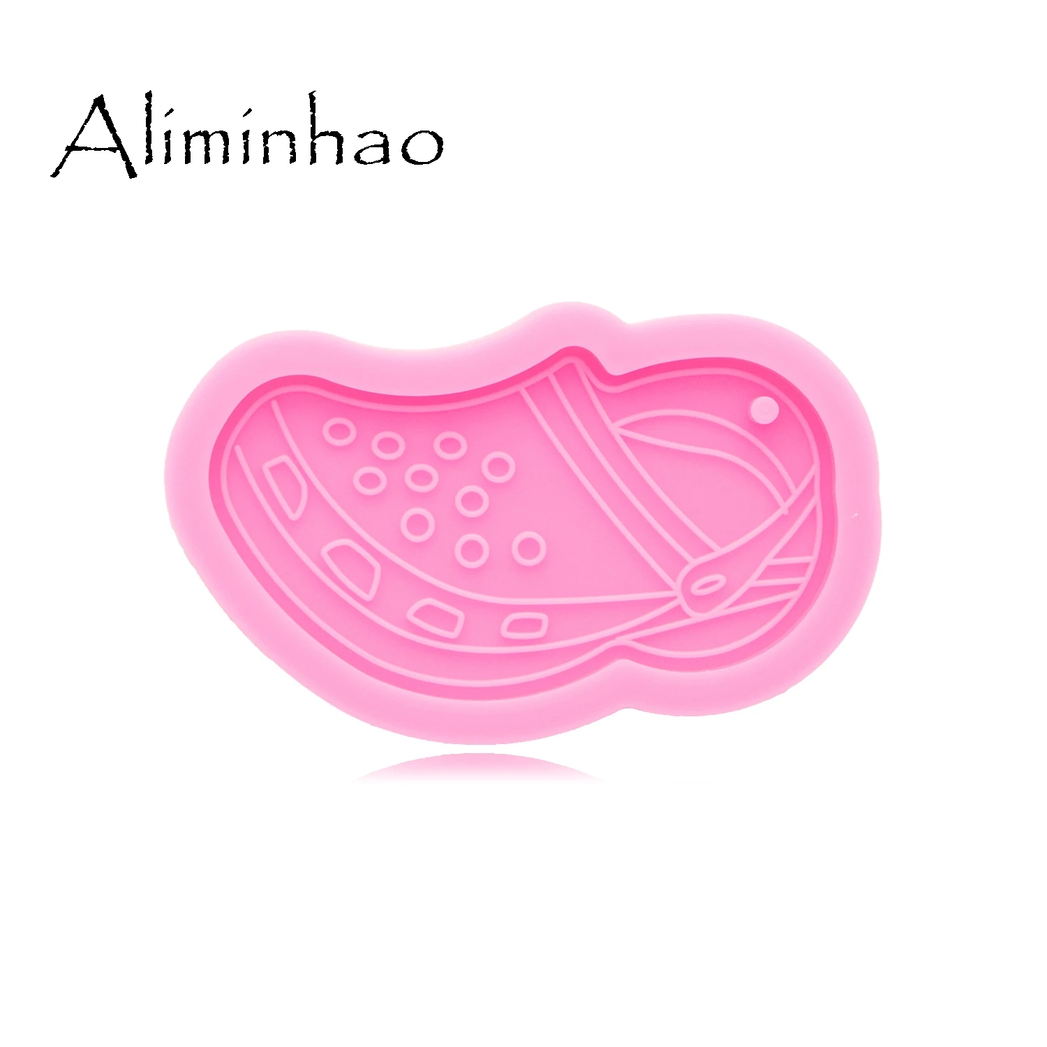 DY0910 Glänzend Flip Flop Silikon Formen, Schuh Harz Crafting Form, Silikon Form für Epoxy Schmuck, Der