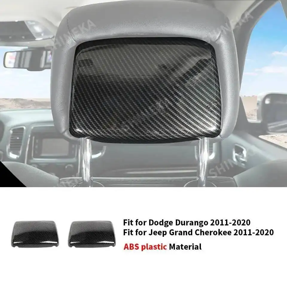 Headrest rear panel
