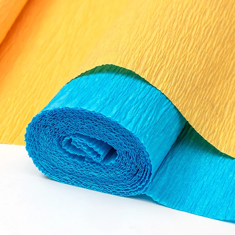 DIY Craft Wrinkled Paper Roll 5