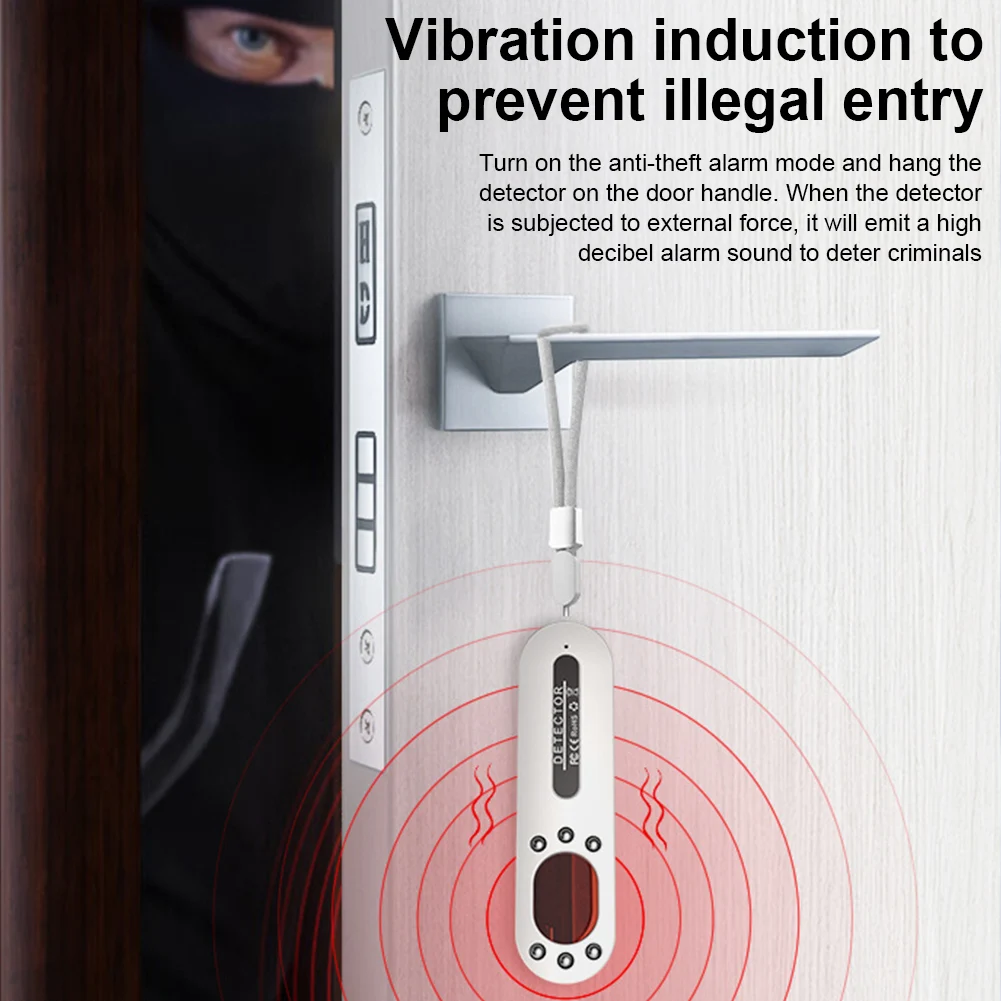 Anti Spy Hidden Camera Detector Alarm Spy Gadgets Wireless Infrared Car GPS Tracker Detector Search Devices