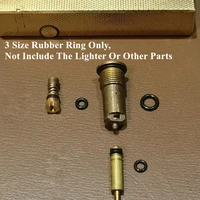 45pcs/Bag Rubber Sealing O-Ring Gas Seal Repair Kit For Dunhill Lighter Inner Parts Prevent Gas Leakage Repair Upgrade Accessory 1
