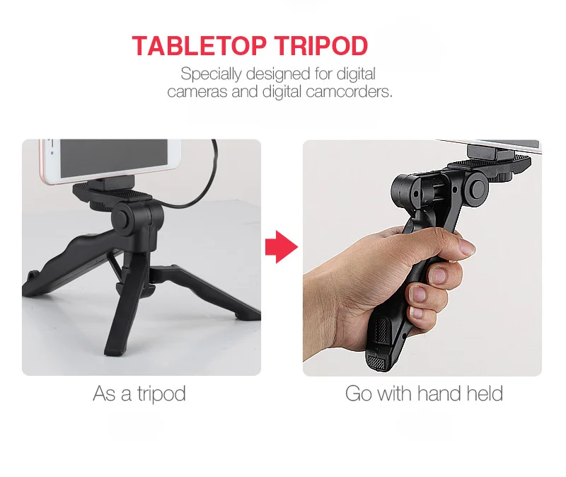 Mobile Video Production Kit Multi-functional Mobile Phone Fill Light Stand Live Desktop Tripod Stand