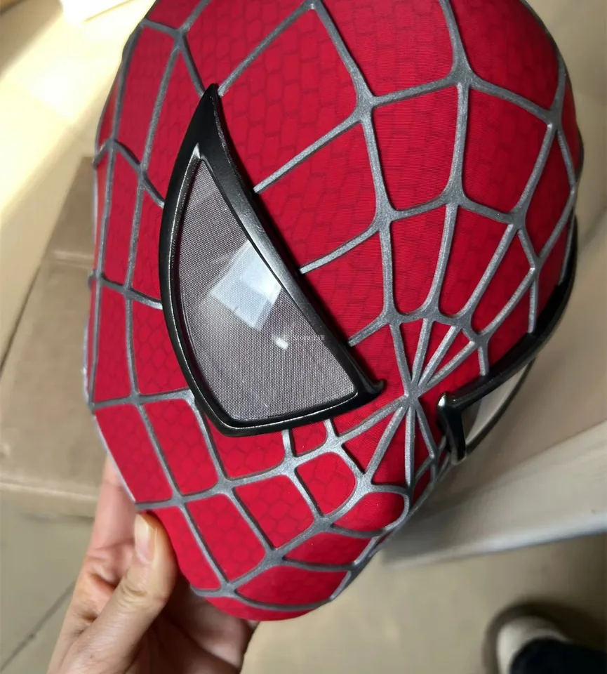 【スパイダーマン】新品 3D シェルマスク マスク サムライミ版 レプリカ スパイダーマン マスク サムライミ版 シェルマスク 高