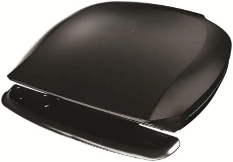 

5-Serving Classic Plate Grill, One Size, Black