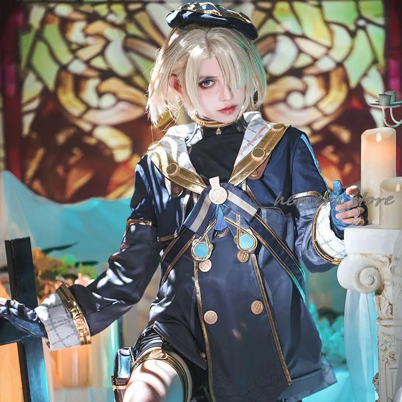 

Genshin Impact Freminet Cos Men Dreaming Costume Game Anime Party Fontaine Uniform Hallowen Play Role Clothes Clothing New Skin