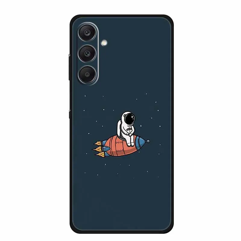 Cool Astronaut Space Soft Silicone TPU Phone Case