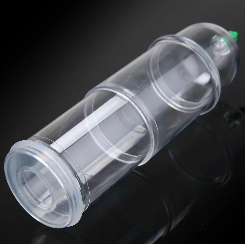Special hot sell glass vacuum, male  extensor group three cups of cupping cupping of the male  expansion treatment