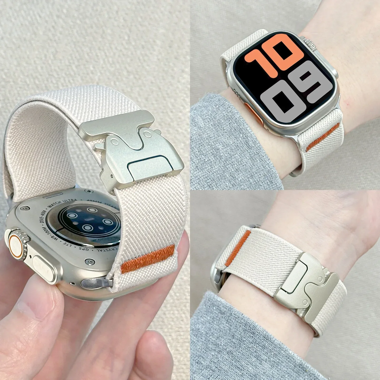 Braided Parachute Strap Bracelet