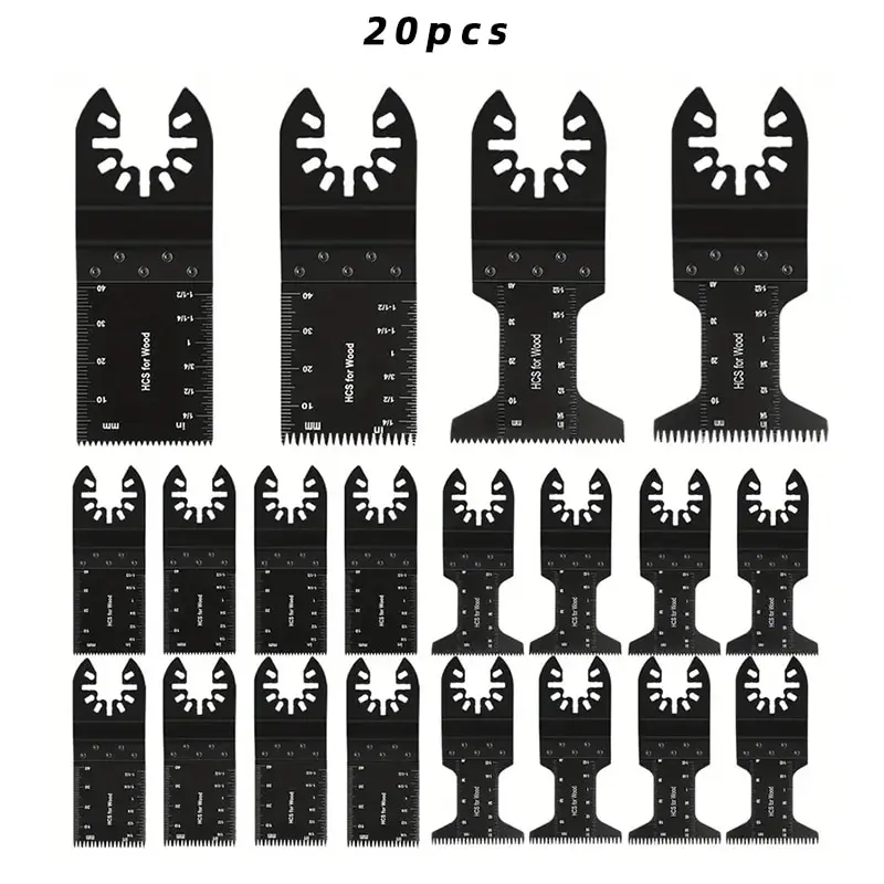 바이메탈 티타늄 도금 절삭 금속, 내마모성, 범용 톱날, 28PCs 또는 20PCs