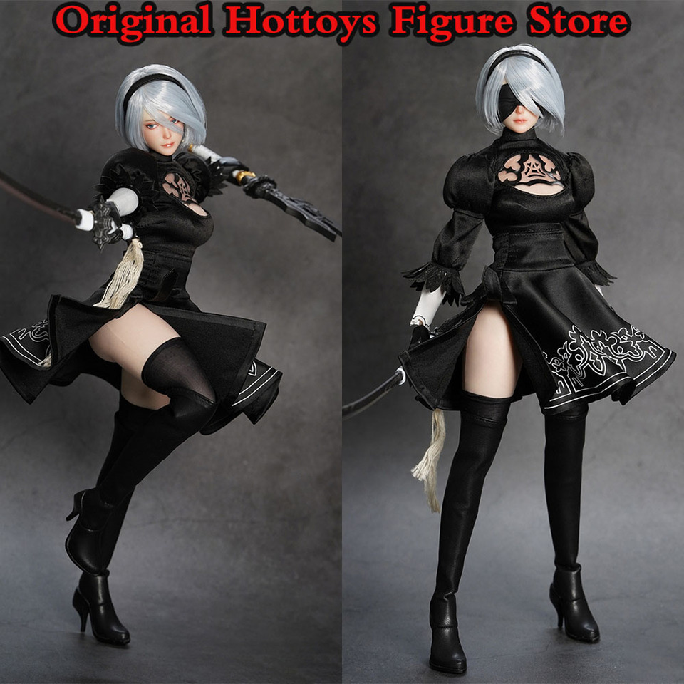 PLAY TOY P021 1/6 Scale Female Soldier Sexy Humanoid Robot 2B Full Set 12-inch Action Figure Model Toys Gifts Collection