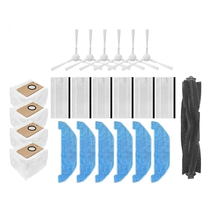 

Main Side Brush Mop Cloth HEPA Filter Dust Bag Main Brush Replacement Main Brush For Neabot Q11 Robot Vacuum Cleaner Parts