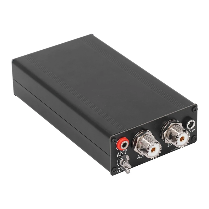 ATU-130 1.8?50MHz 200W 마이크로 단파 자동 안테나 튜너 10?15VDC 유기 발광 다이오드 디스플레이-A76U