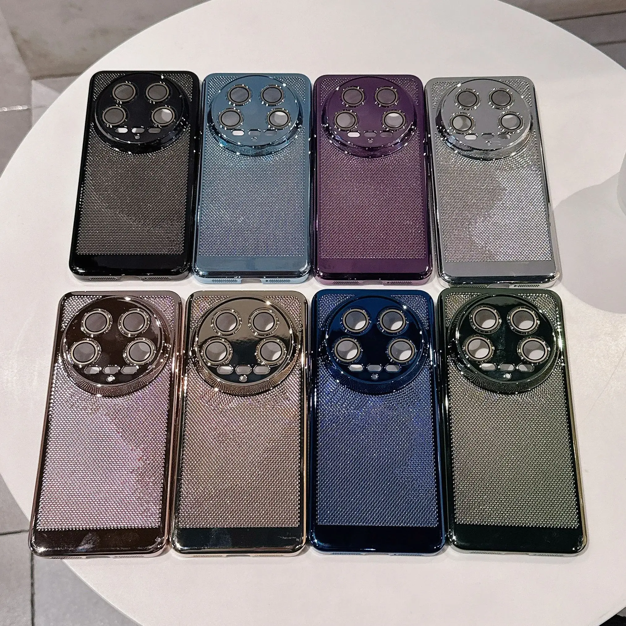 Enhanced Heat Dissipation Breathable Plating Hard Phone Case
