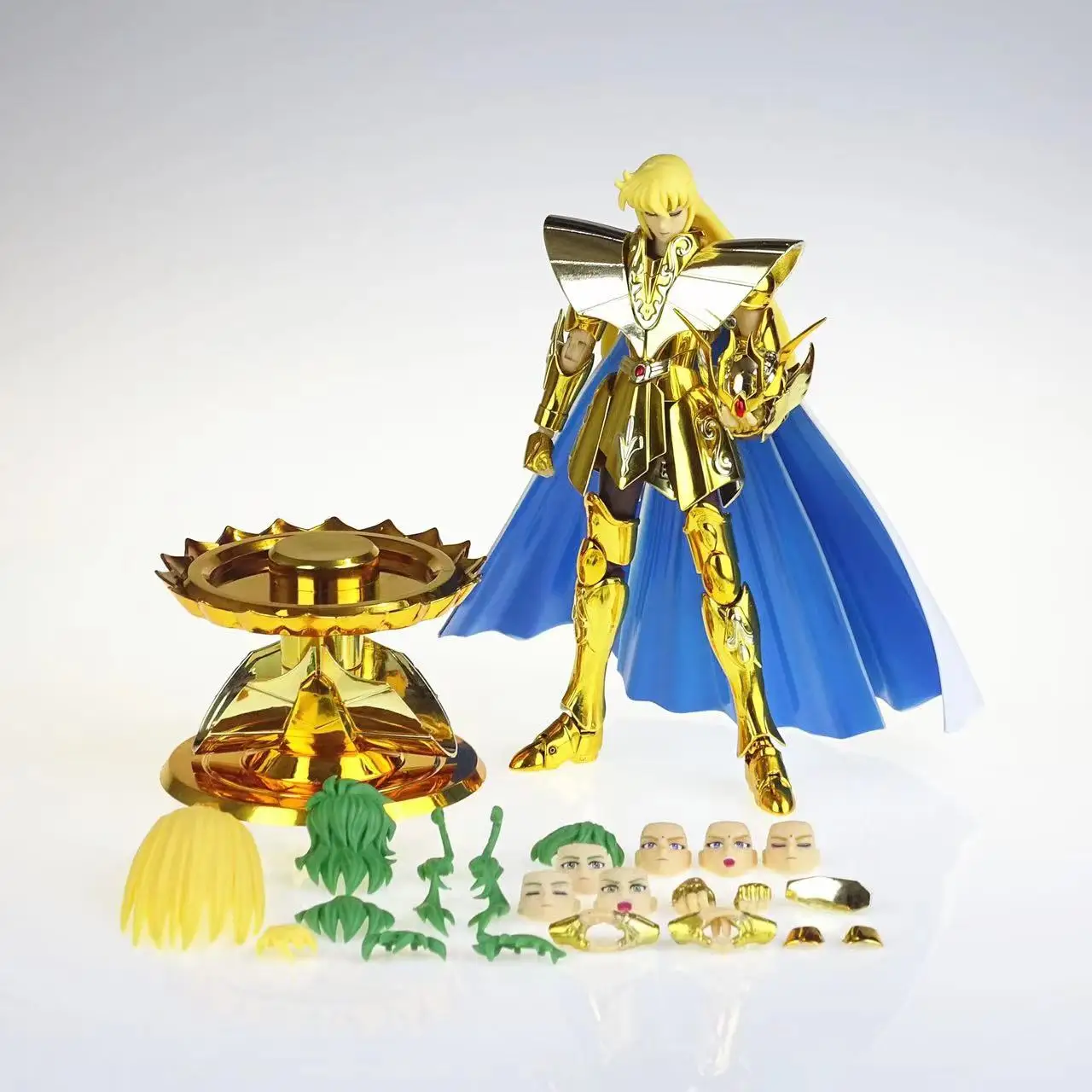 

CS Chuanshen Model Saint Seiya Myth Cloth EX Virgo Shaka Metal Armor Figure Knights of Zodiac Anime 24K OCE Model Toys