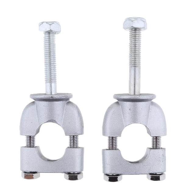 Pair 7/8` Handlebar Riser Mount Clamp Adapters for Motorcycle Dirt Bike ATV Universal Pair 7/8` Handlebar Riser Mount Clamp Adapters for Motorcycle Dirt Bike ATV Universal