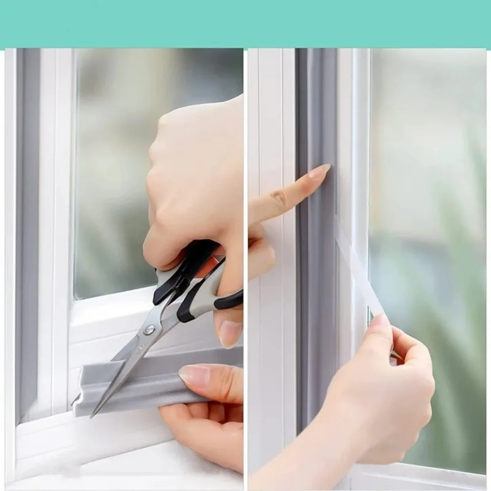 Self-Adhesive Weatherproof Window Sealing Strip - Windproof, Soundproof, and Dustproof (5/10M)