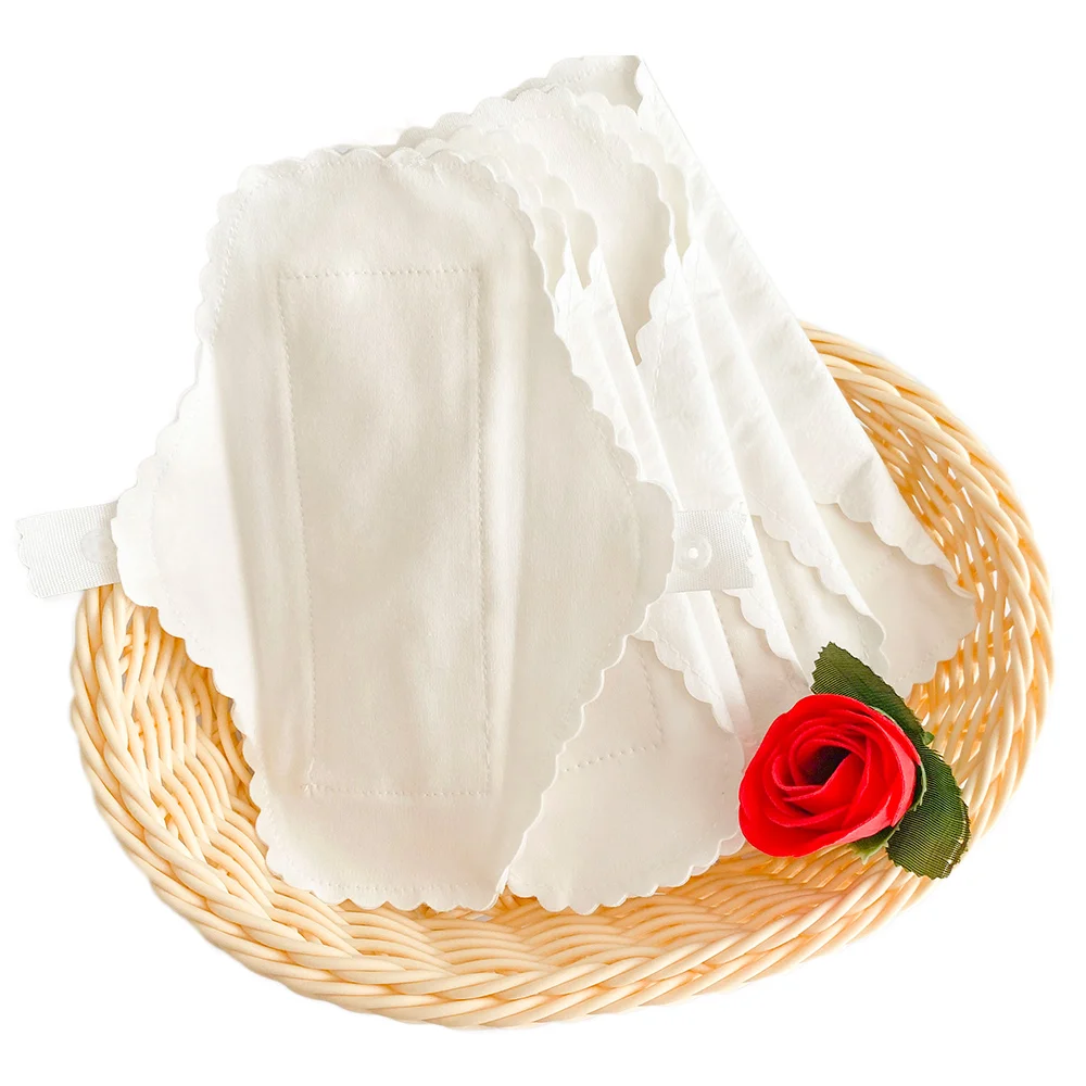 3pcs/lot Híg ruhával Lábszárvédő Lágy Pamut Mosható Nőies panty liners Közegészségügyi Lábszárvédő Szalvéta Béres újrafelhasználható menstrual Egészségtan Lábszárvédő