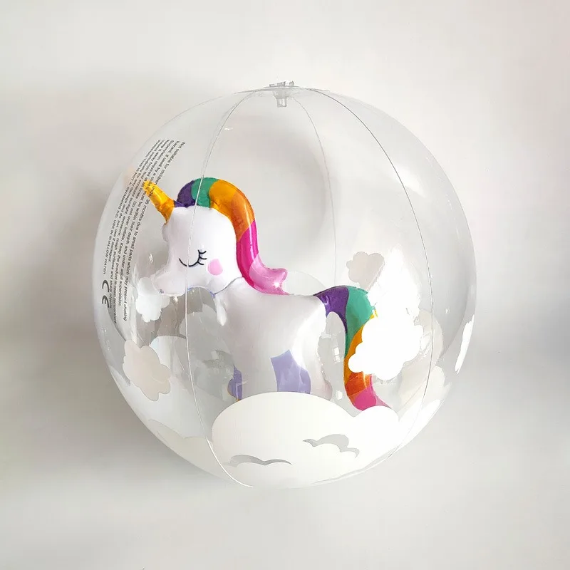 Inflatable Swimming Pool Toys Unicorn Flamingo InflatableToys Beach Ball Float Swimming Ring Summer Water Pool Party Accessories 5