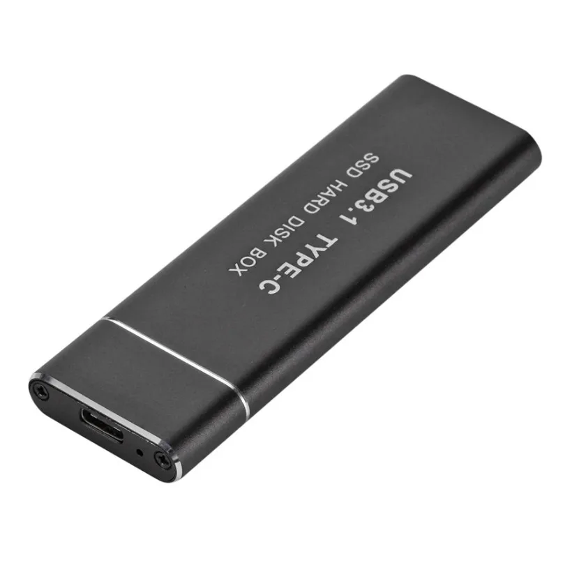 USB 3.1 Type-C to M.2 NGFF SSD External Enclosure Case 6Gbps For m2 SATA SSD 2260/2280 hard drive enclosure